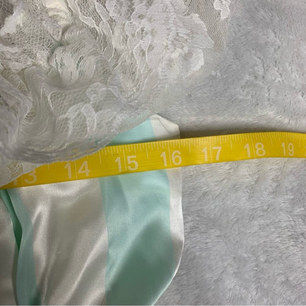 Gunne Sax juniors 11 women's small xs southern belle stripe dress frilly girly - Picture 9 of 14
